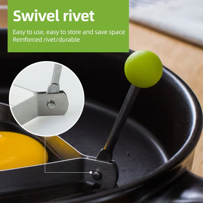 🔥 Stainless Steel Fried Egg Molds
